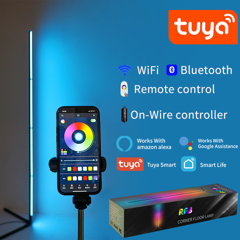 Home Decor Free App - Tuya RGBIC LED-vloerlamp 180CM Smart APP