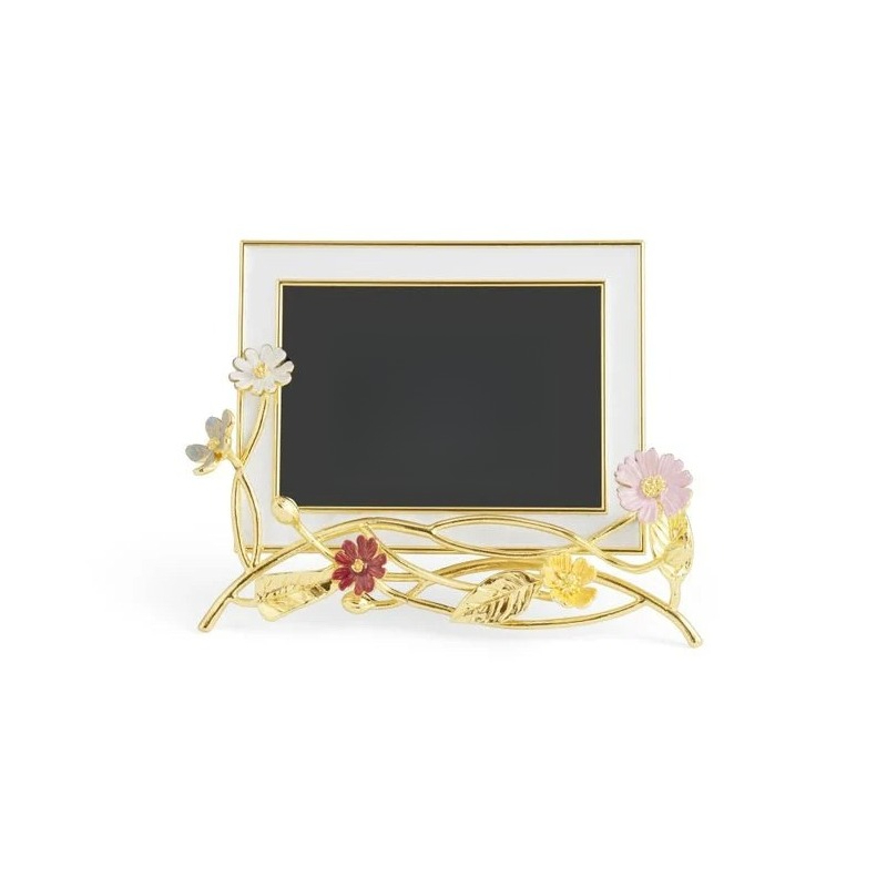 Bamboo Photo Frame - Wilde bloemen schilderij plank decoratieve fotolijst,