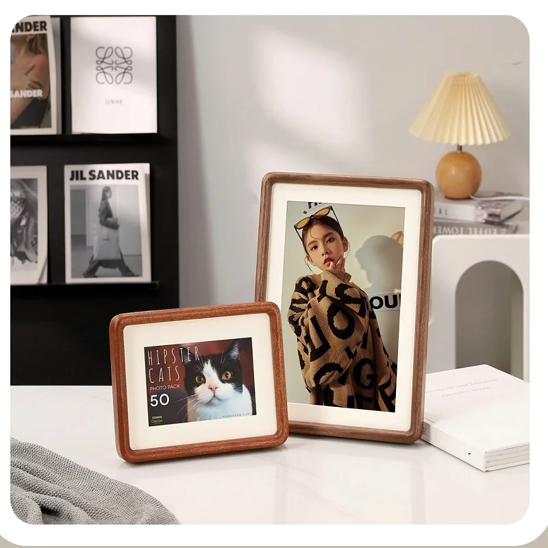 Massief houten fotolijst, waln - Bamboo Photo Frame recensie en prijs