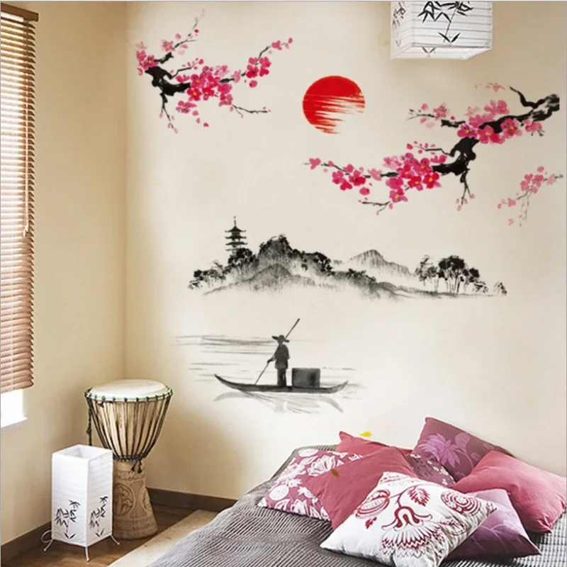 Chinese stijl Sakura Japanse r - Home Decor Indonesia recensie en prijs