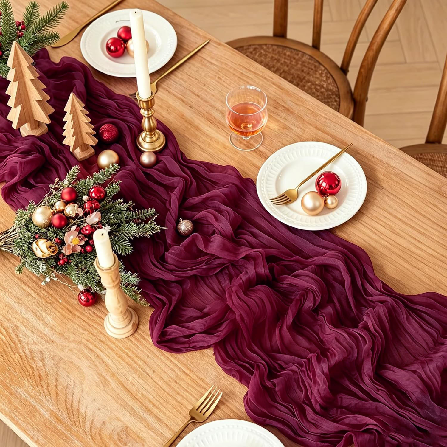 10 stuks kaasdoek tafelloper B - Linen Table Runner recensie en prijs