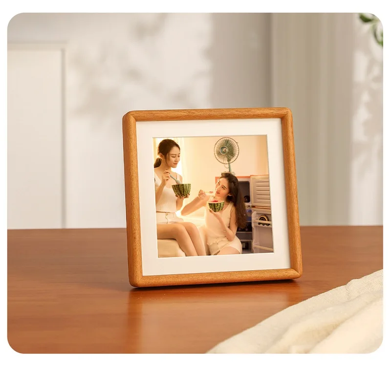 Massief houten fotolijst, vier - Bamboo Photo Frame recensie en prijs