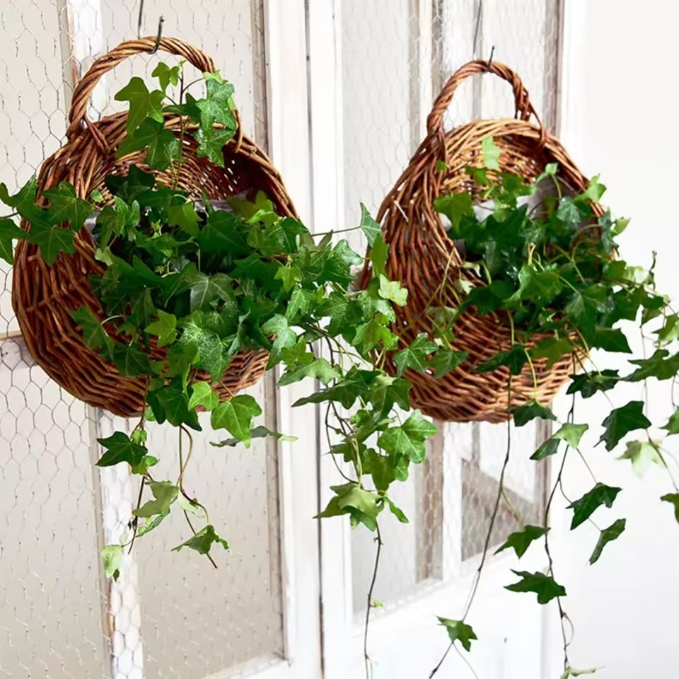 Handgemaakte Rieten Rotan Bloe - Rattan Plant Basket recensie en prijs