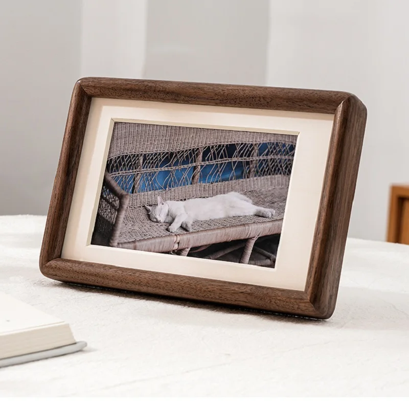 Fotolijst van massief zwart wa - Bamboo Photo Frame recensie en prijs