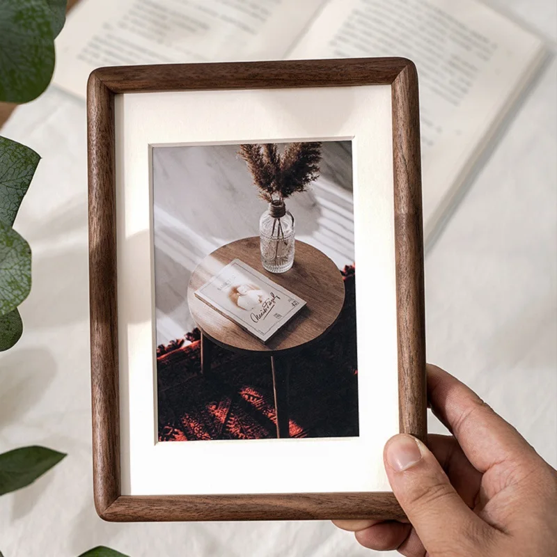 Fotolijst van massief zwart wa - Bamboo Photo Frame recensie en prijs