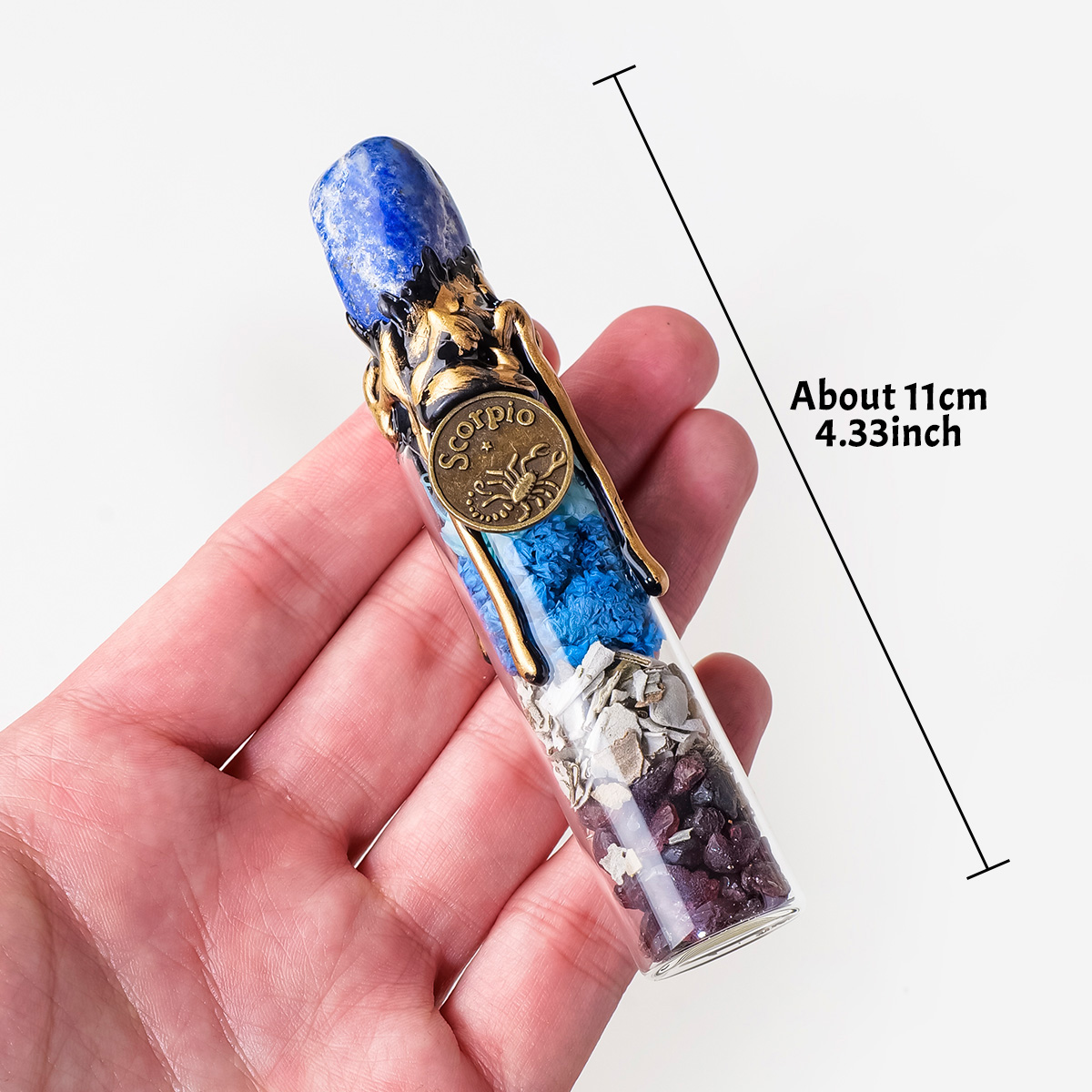 1PC Natuurlijke Kristal Zodiac - Home Decor Y2K recensie en prijs