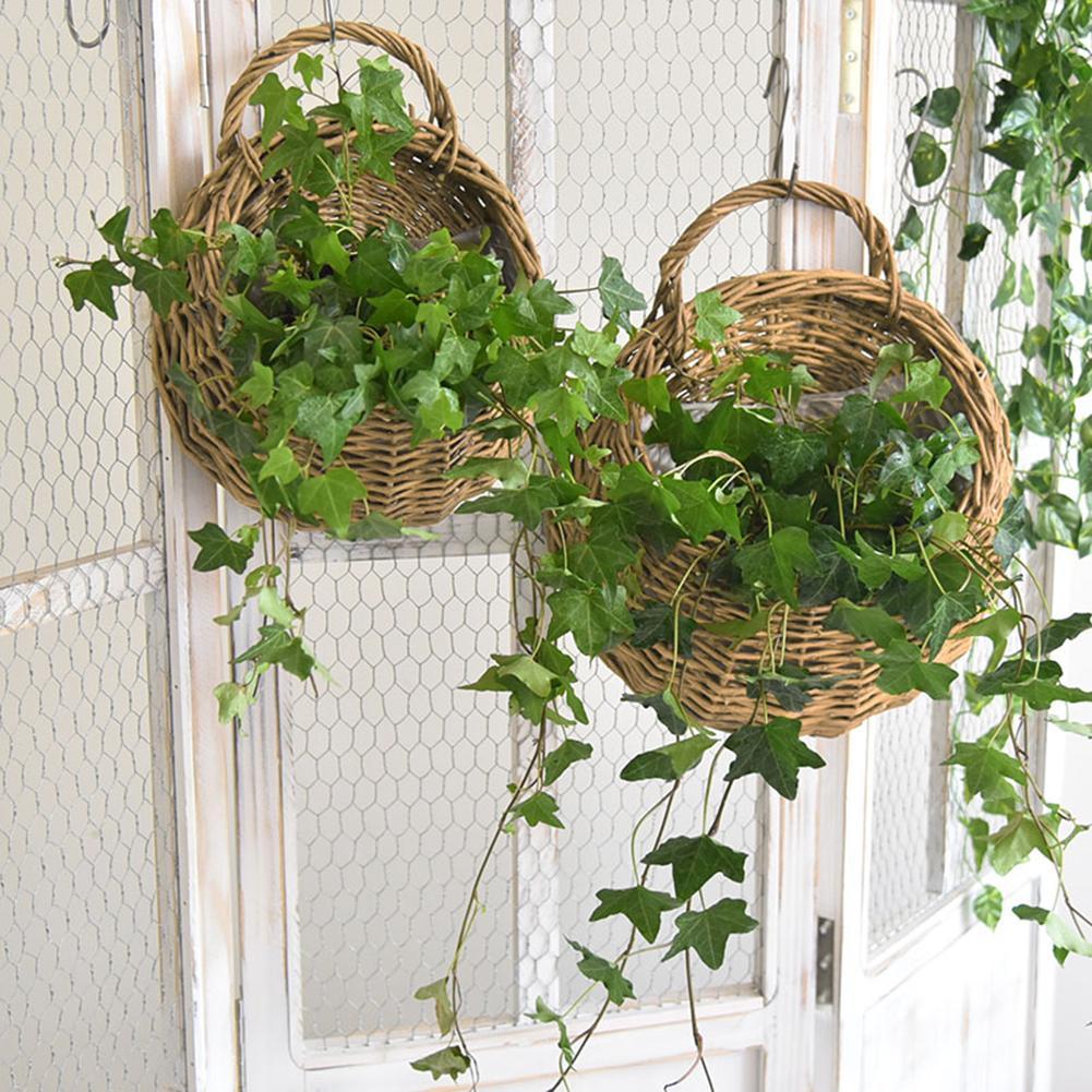 Handgemaakte Rieten Rotan Bloe - Rattan Plant Basket recensie en prijs
